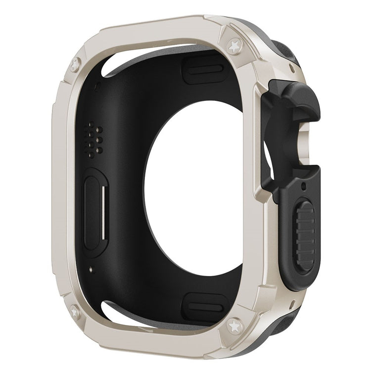 Beskyttende Silikone Universal Bumper passer til Apple Smartwatch - Hvid#serie_7