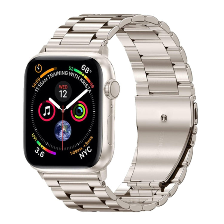 Meget Fed Metal Universal Rem passer til Apple Smartwatch - Sølv#serie_3