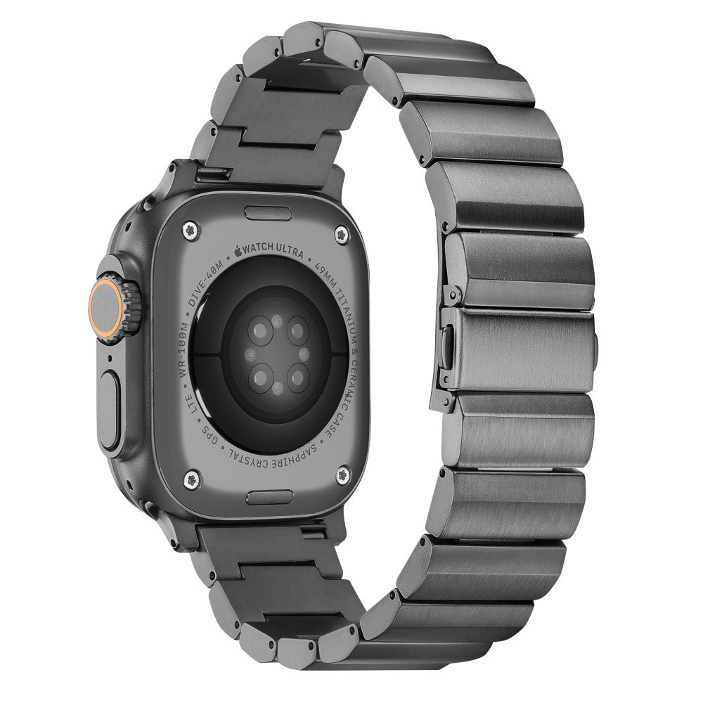 Alle Tiders Metal Universal Rem passer til Apple Smartwatch - Sølv#serie_2