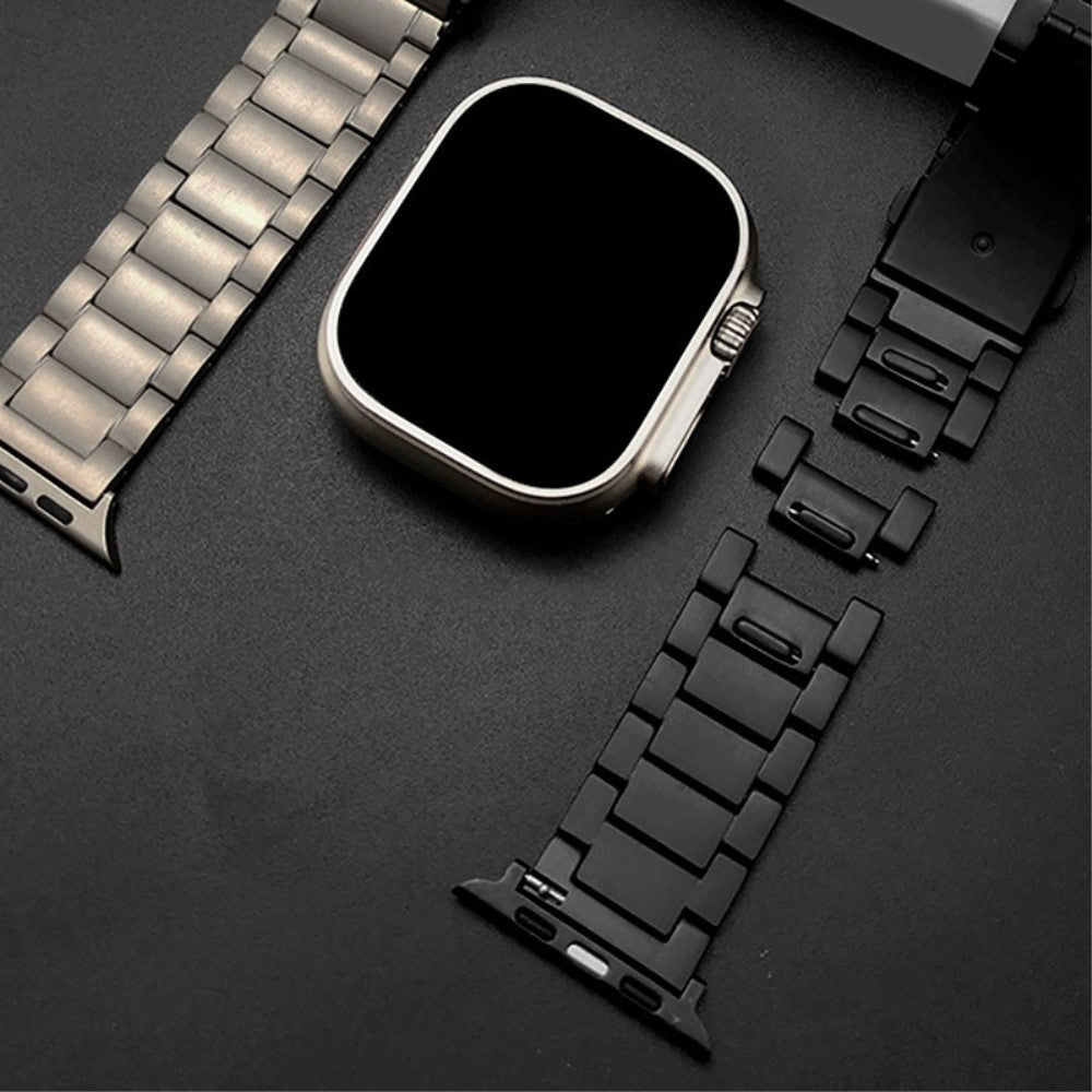Flot Metal Universal Rem passer til Apple Smartwatch - Sølv#serie_3