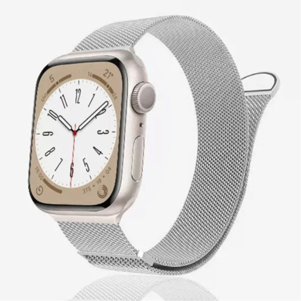 Kønt Metal Universal Rem passer til Apple Smartwatch - Sort#serie_10