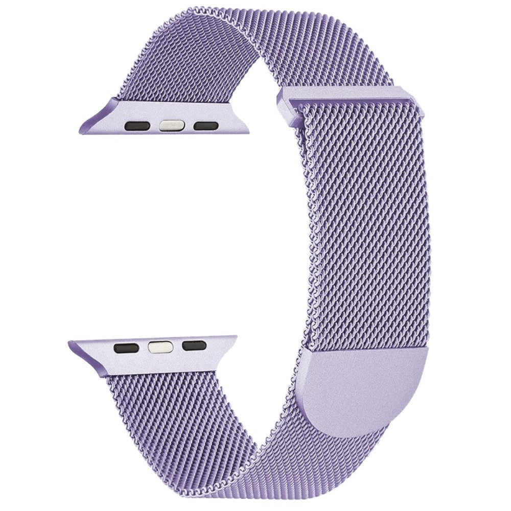Kønt Metal Universal Rem passer til Apple Smartwatch - Lilla#serie_15