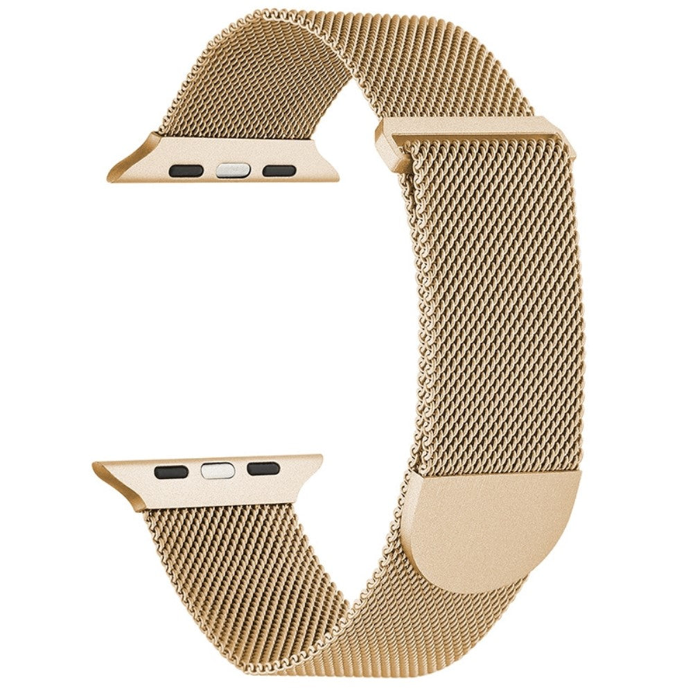 Kønt Metal Universal Rem passer til Apple Smartwatch - Guld#serie_6