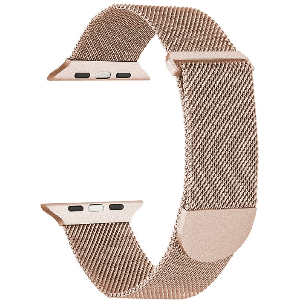 Kønt Metal Universal Rem passer til Apple Smartwatch - Pink#serie_9
