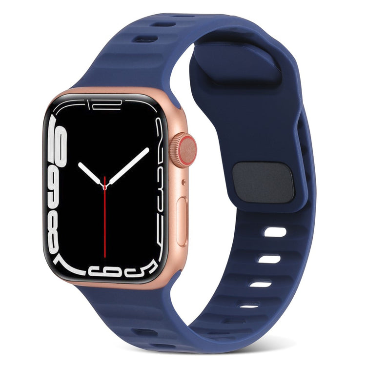 Mega Fantastisk Silikone Universal Rem passer til Apple Smartwatch - Blå#serie_13