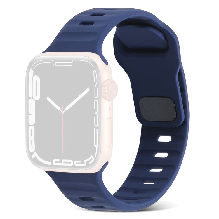Mega Fantastisk Silikone Universal Rem passer til Apple Smartwatch - Blå#serie_13