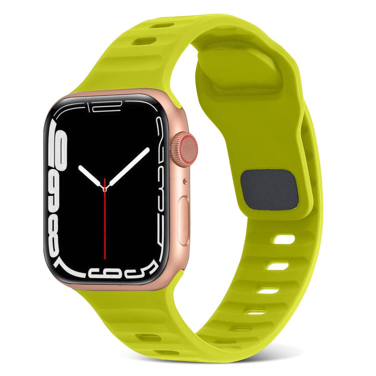 Mega Fantastisk Silikone Universal Rem passer til Apple Smartwatch - Grøn#serie_16