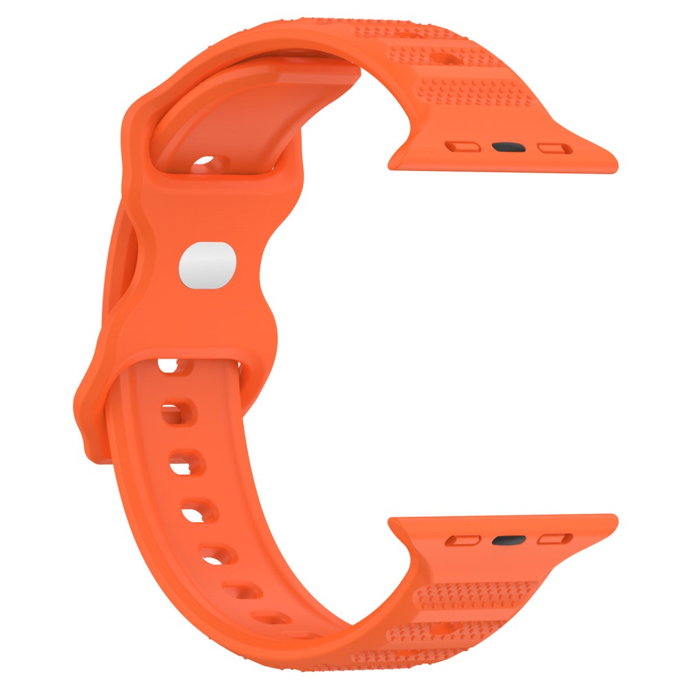 Eminent Metal Og Silikone Universal Rem passer til Apple Smartwatch - Orange#serie_3
