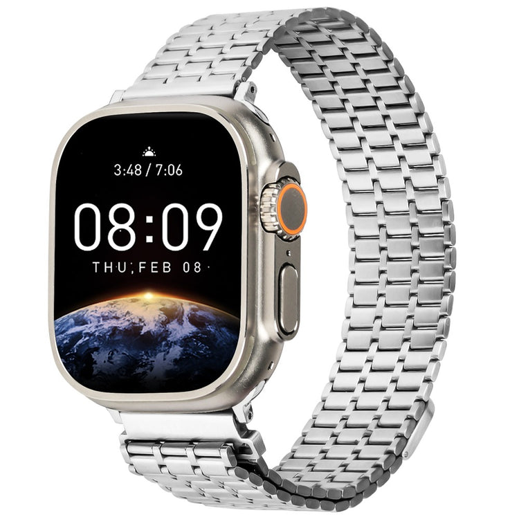 Yndigt Metal Universal Rem passer til Apple Smartwatch - Sølv#serie_294