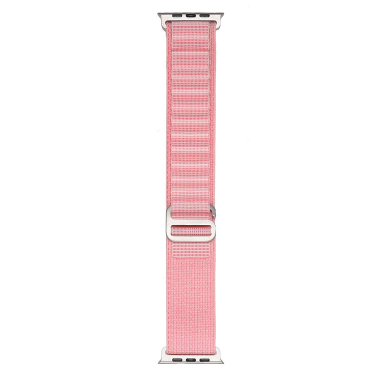 Helt Vildt Rart Nylon Universal Rem passer til Apple Smartwatch - Pink#serie_16