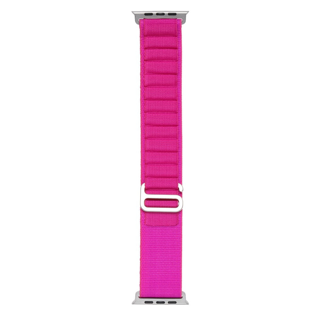 Helt Vildt Rart Nylon Universal Rem passer til Apple Smartwatch - Pink#serie_2