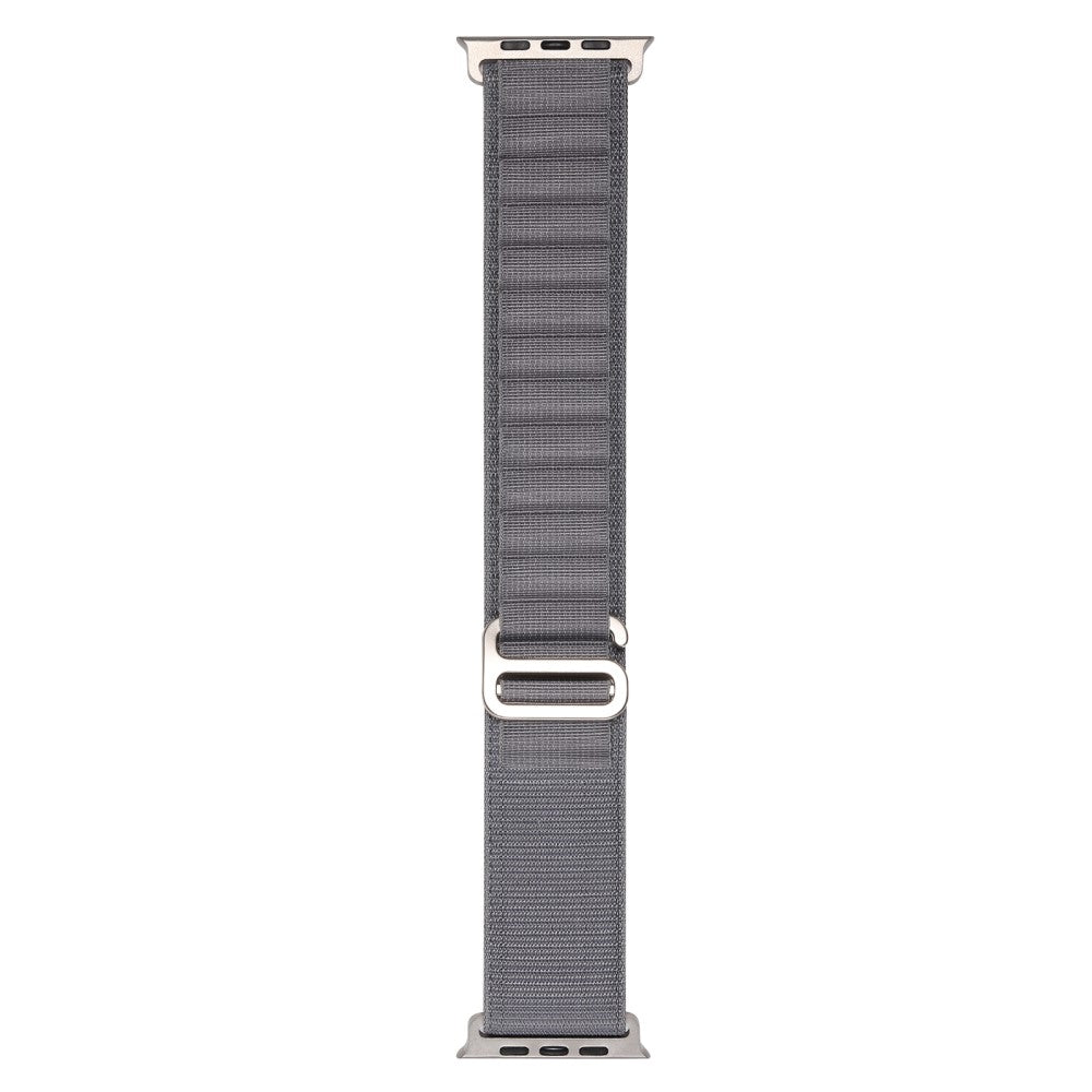Helt Vildt Rart Nylon Universal Rem passer til Apple Smartwatch - Sølv#serie_7