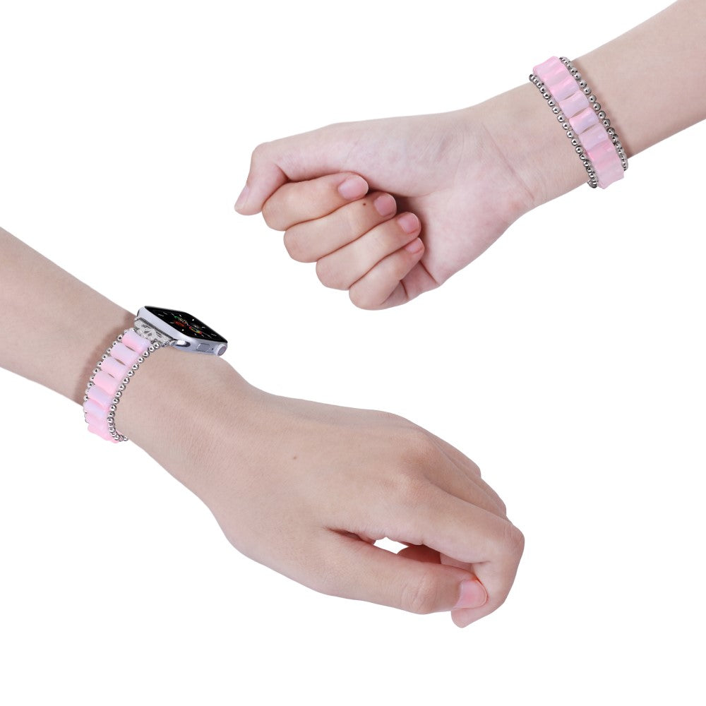Flot Plastik Universal Rem passer til Apple Smartwatch - Pink#serie_2