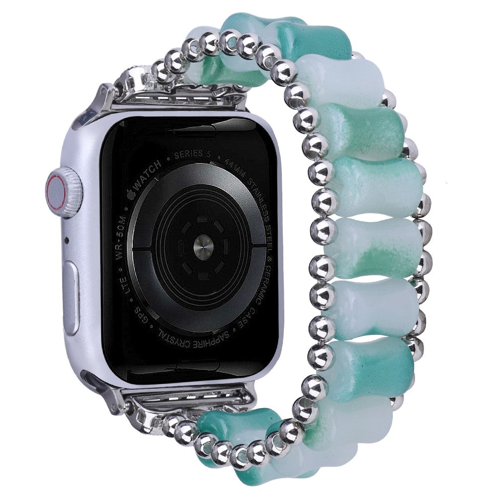 Flot Plastik Universal Rem passer til Apple Smartwatch - Grøn#serie_4