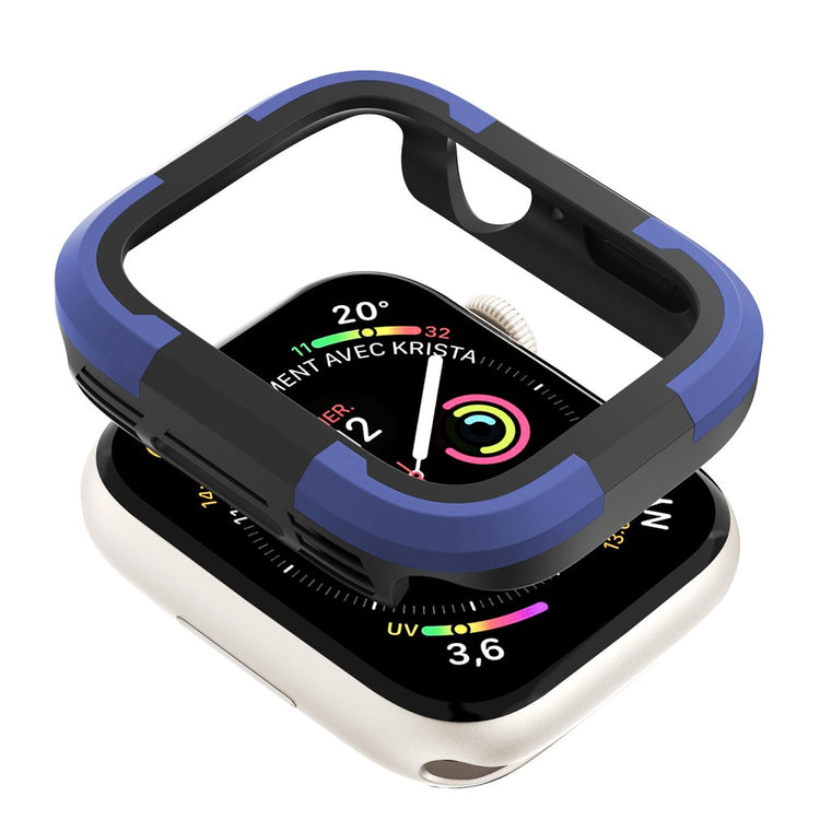 Beskyttende Silikone Universal Bumper passer til Apple Smartwatch - Lilla#serie_6