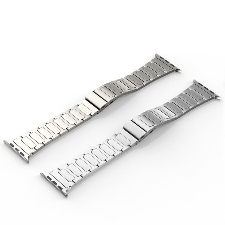 Meget Nydelig Metal Universal Rem passer til Apple Smartwatch - Sølv#serie_2