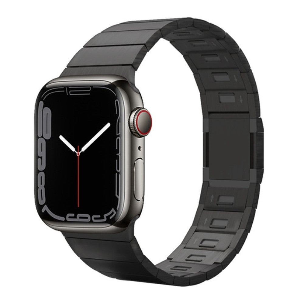 Supercool Metal Universal Rem passer til Apple Smartwatch - Sort#serie_1