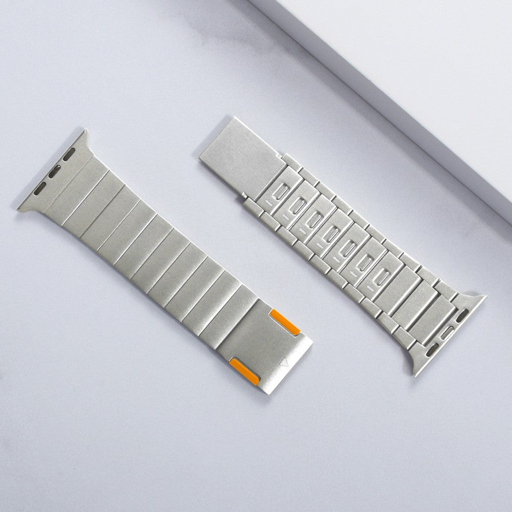 Supercool Metal Universal Rem passer til Apple Smartwatch - Hvid#serie_3