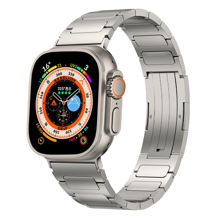 Godt Metal Universal Rem passer til Apple Smartwatch - Sølv#serie_1