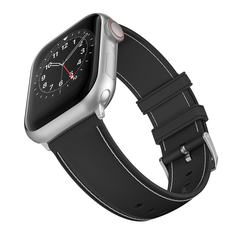 Eminent Metal Og Kunstlæder Universal Rem passer til Apple Smartwatch - Sort#serie_1