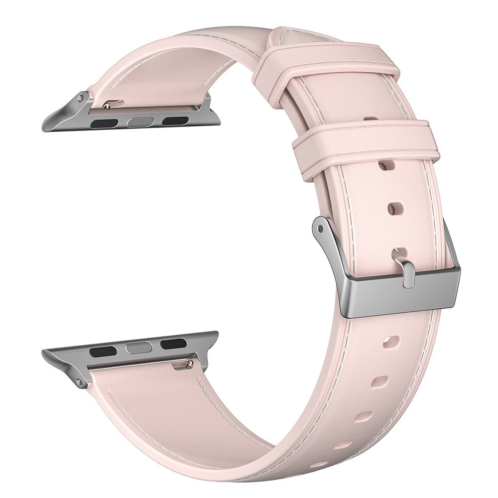 Eminent Metal Og Kunstlæder Universal Rem passer til Apple Smartwatch - Pink#serie_2