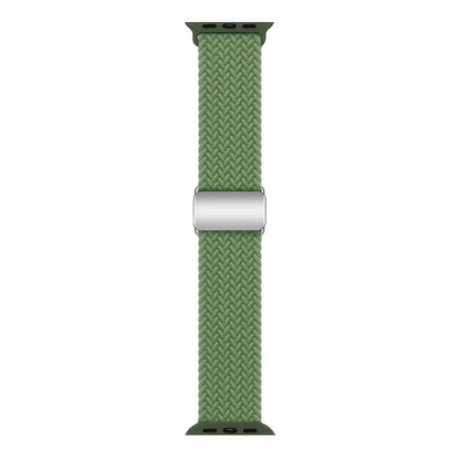 Mega Skøn Metal Og Nylon Universal Rem passer til Apple Smartwatch - Grøn#serie_11