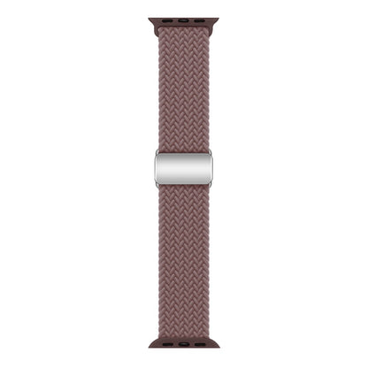 Mega Skøn Metal Og Nylon Universal Rem passer til Apple Smartwatch - Lilla#serie_14