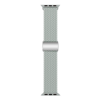 Mega Skøn Metal Og Nylon Universal Rem passer til Apple Smartwatch - Sølv#serie_8