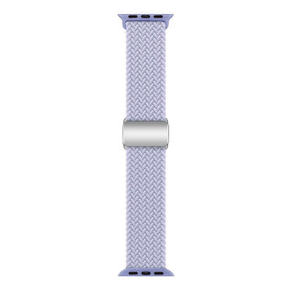 Mega Skøn Metal Og Nylon Universal Rem passer til Apple Smartwatch - Lilla#serie_9