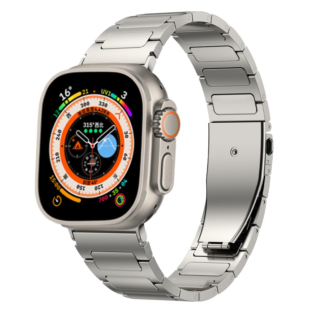 Elegant Metal Universal Rem passer til Apple Smartwatch - Sølv#serie_1