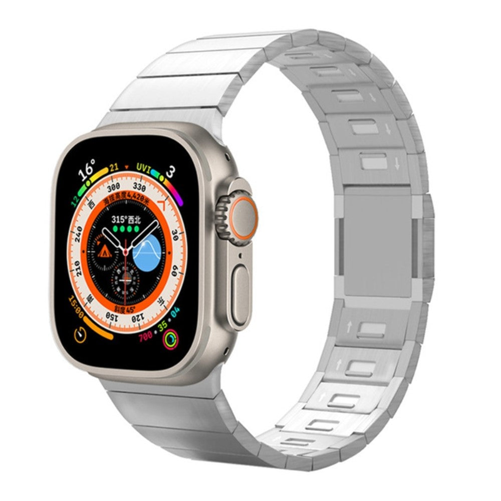 Fortrinligt Metal Universal Rem passer til Apple Smartwatch - Sølv#serie_2