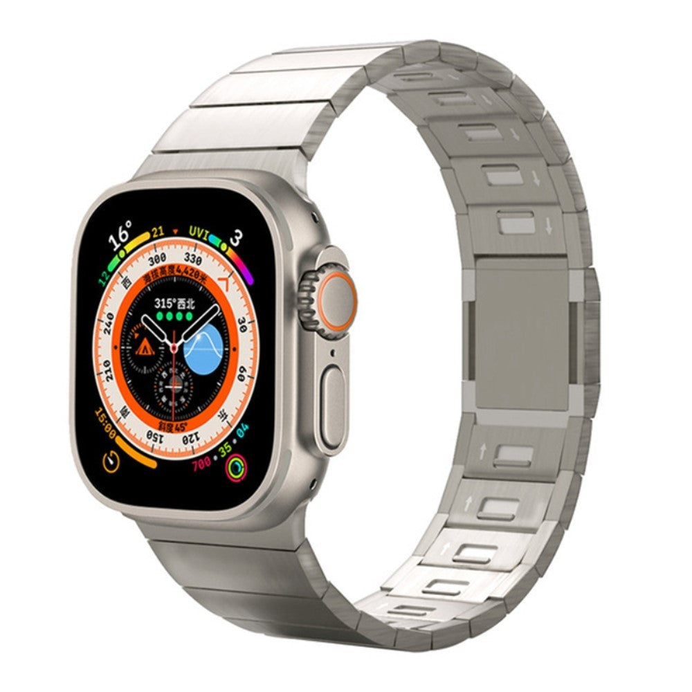 Fortrinligt Metal Universal Rem passer til Apple Smartwatch - Hvid#serie_3