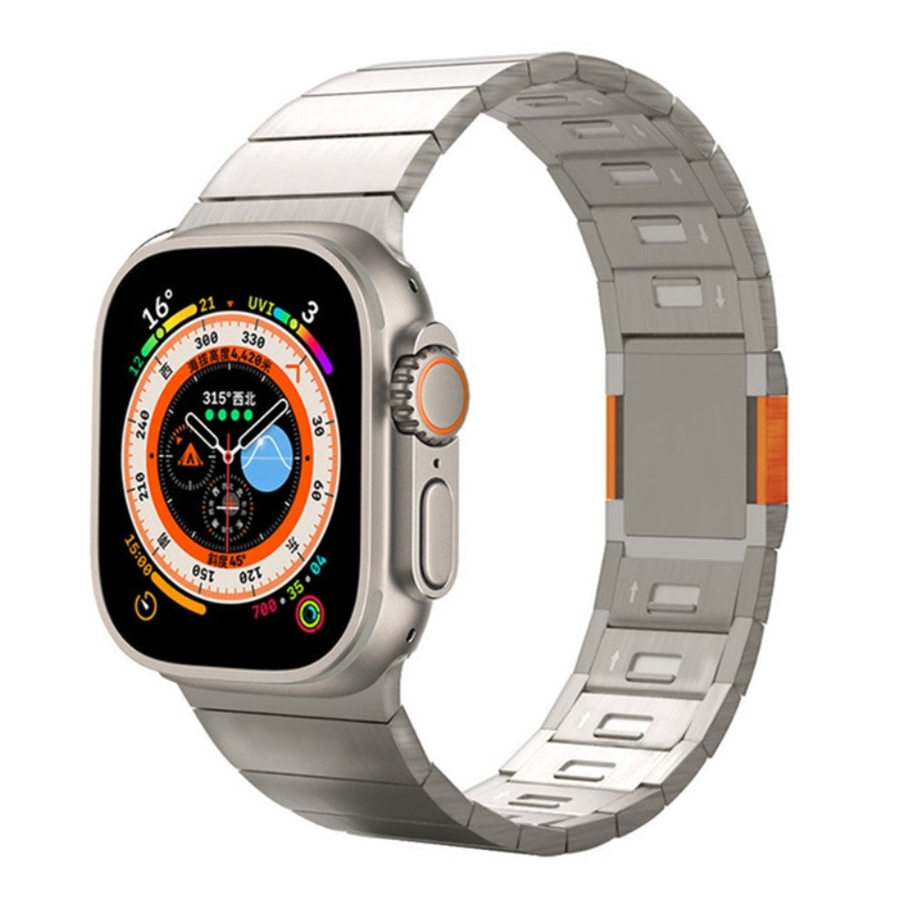 Fortrinligt Metal Universal Rem passer til Apple Smartwatch - Hvid#serie_5