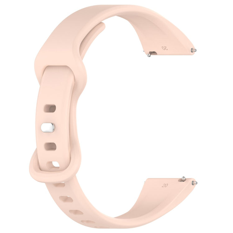 Rigtigt Rart Silikone Universal Rem passer til Smartwatch - Pink#serie_8