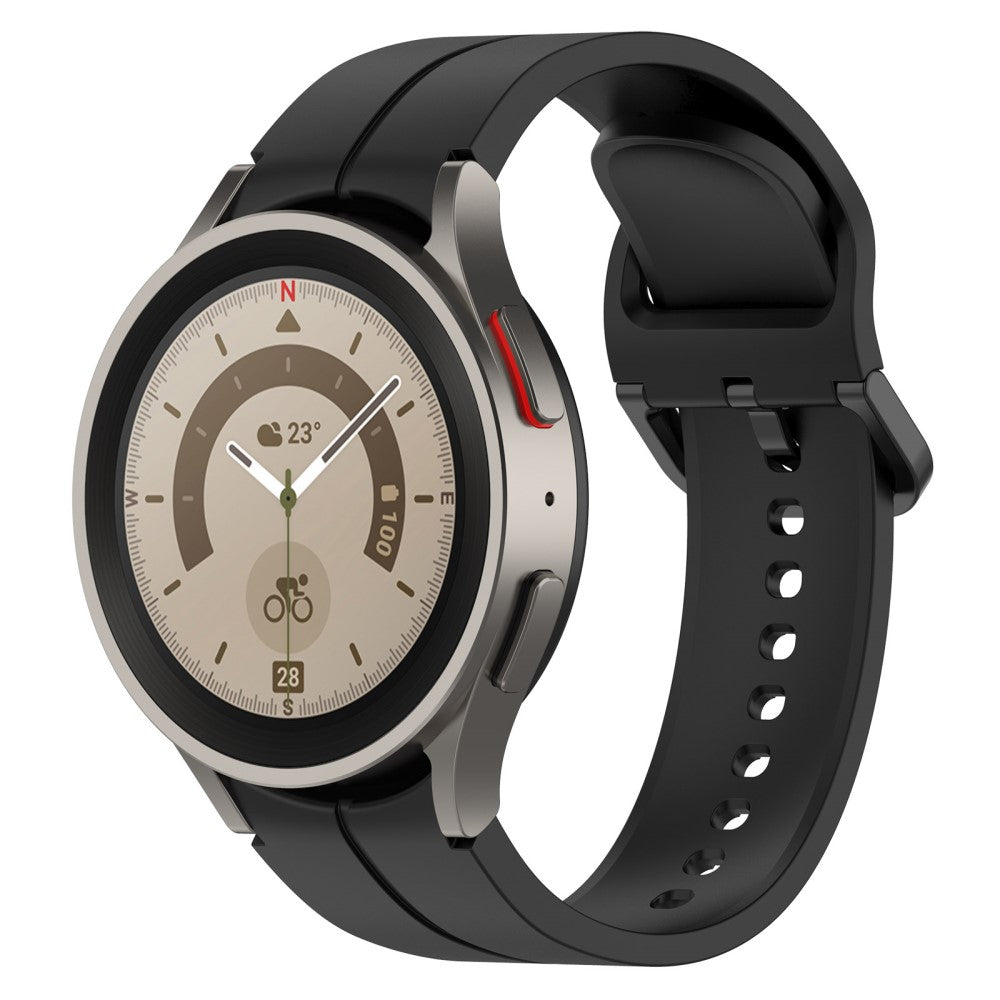 Vildt Cool Silikone Universal Rem passer til Smartwatch - Sort#serie_1