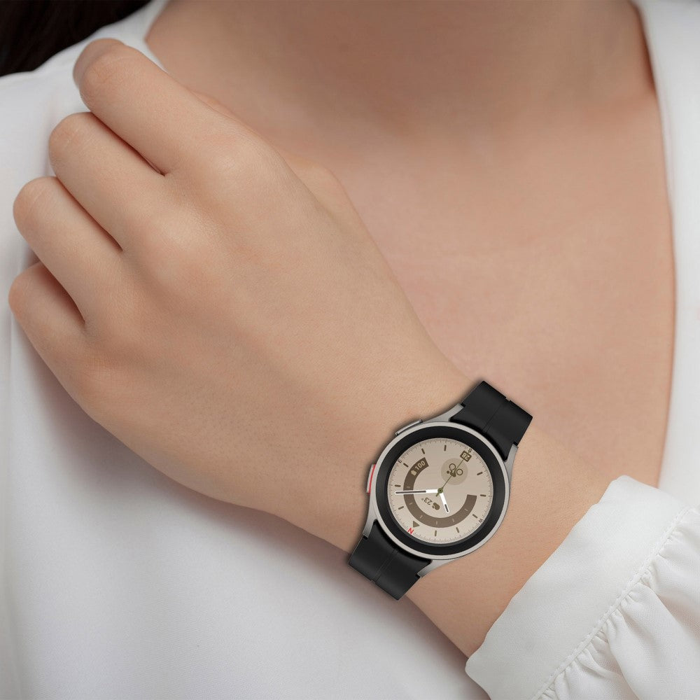 Vildt Cool Silikone Universal Rem passer til Smartwatch - Sølv#serie_11