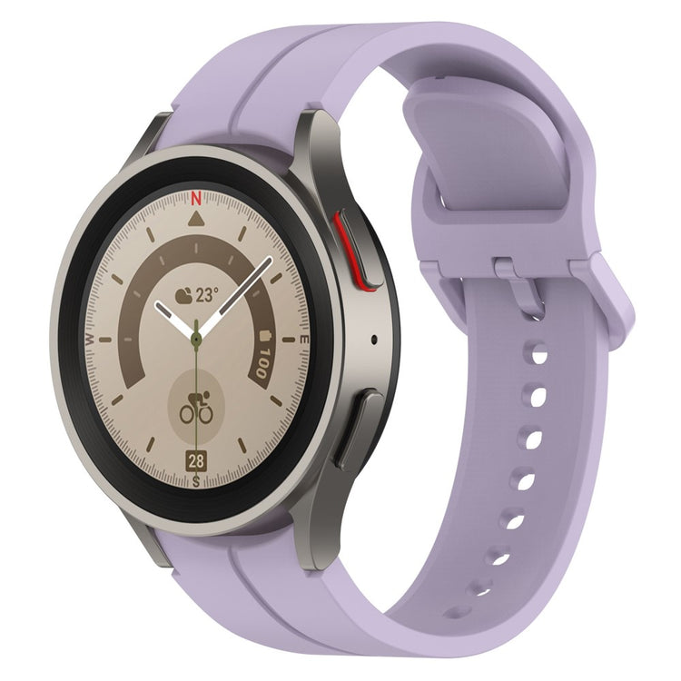 Vildt Cool Silikone Universal Rem passer til Smartwatch - Lilla#serie_8