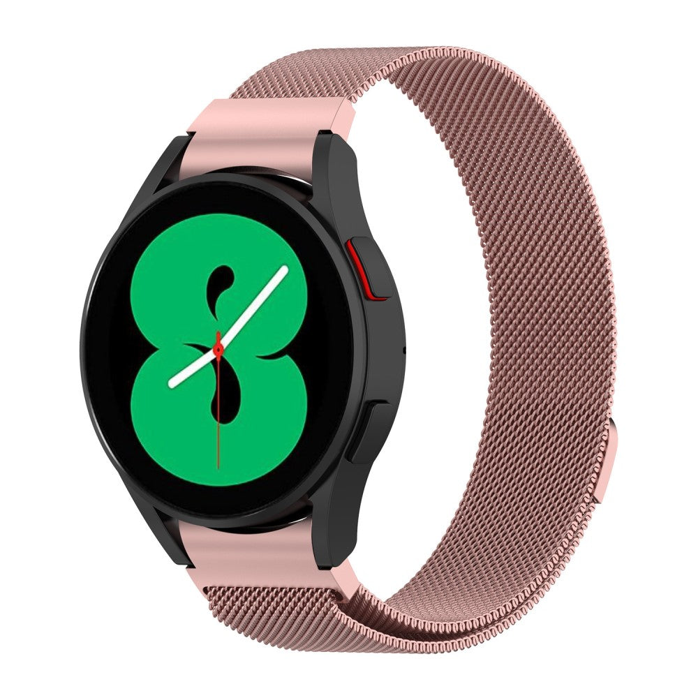 Super Elegant Metal Universal Rem passer til Samsung Smartwatch - Pink#serie_7