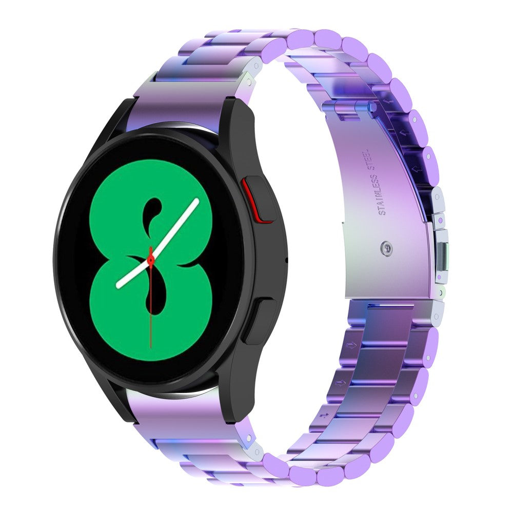 Glimrende Metal Universal Rem passer til Samsung Smartwatch - Flerfarvet#serie_3