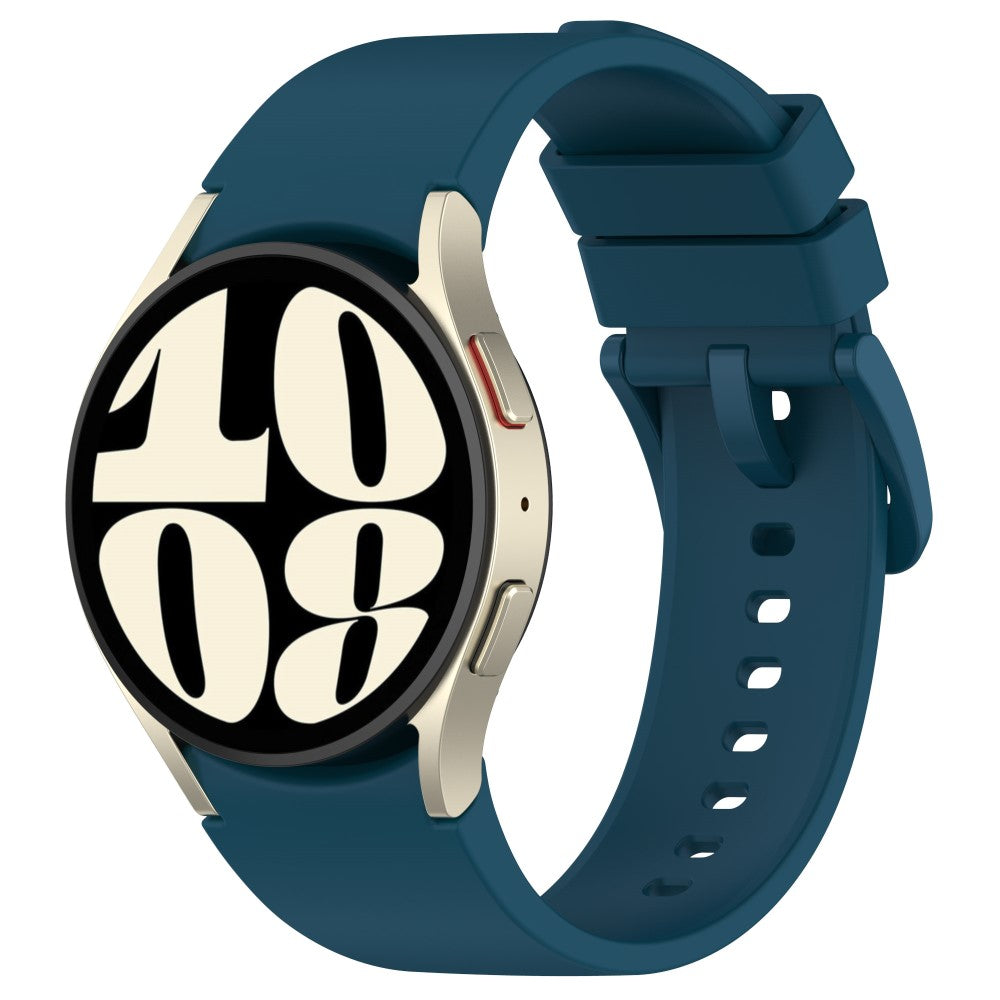 Rigtigt Pænt Silikone Universal Rem passer til Smartwatch - Blå#serie_10