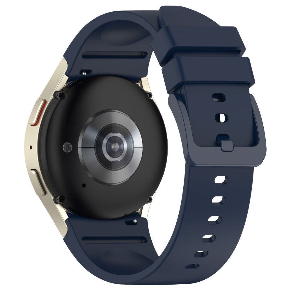 Rigtigt Pænt Silikone Universal Rem passer til Smartwatch - Blå#serie_12