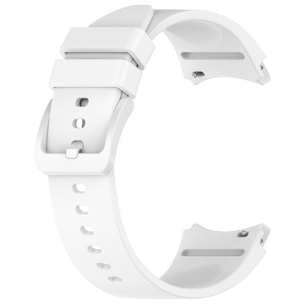 Rigtigt Pænt Silikone Universal Rem passer til Smartwatch - Hvid#serie_2