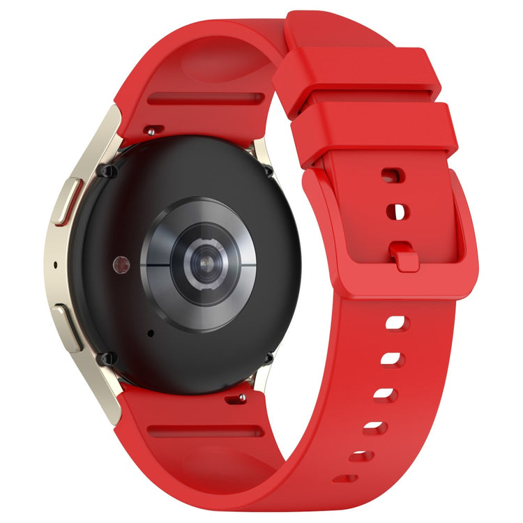 Rigtigt Pænt Silikone Universal Rem passer til Smartwatch - Rød#serie_5