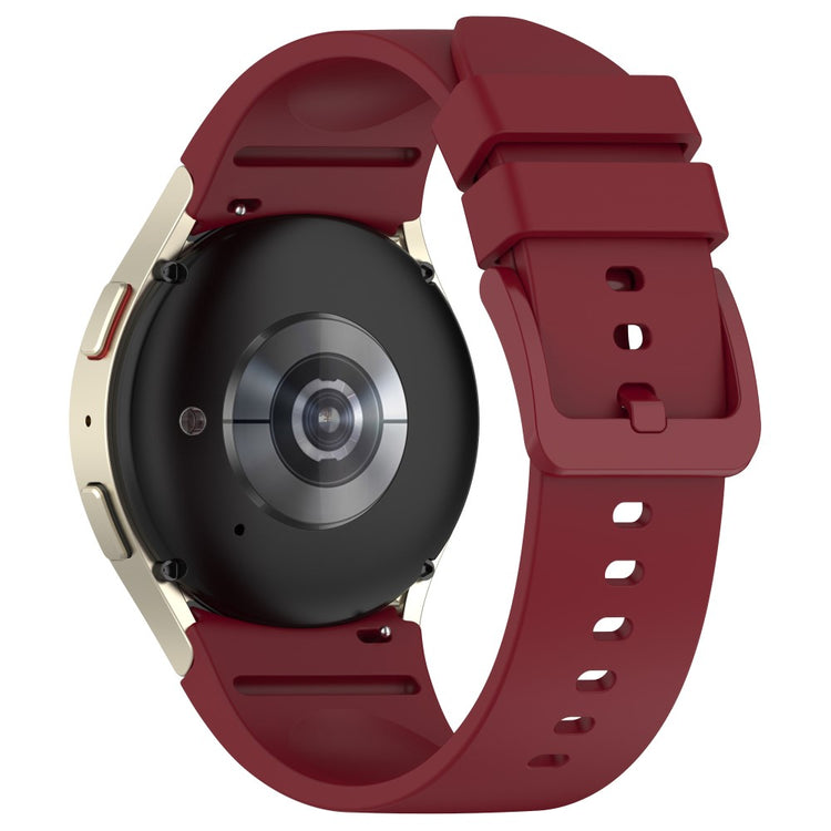 Rigtigt Pænt Silikone Universal Rem passer til Smartwatch - Rød#serie_6
