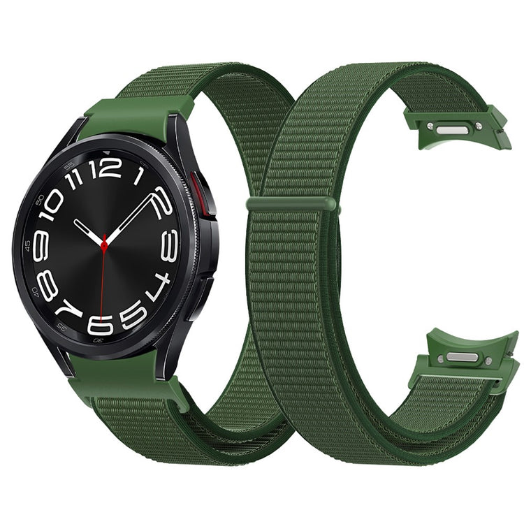 Helt Vildt Cool Nylon Universal Rem passer til Samsung Smartwatch - Grøn#serie_1
