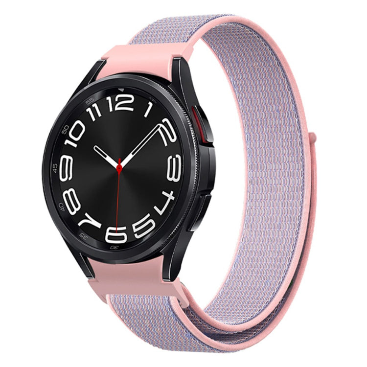 Helt Vildt Cool Nylon Universal Rem passer til Samsung Smartwatch - Pink#serie_4