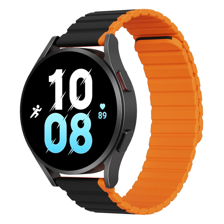 Fremragende Silikone Universal Rem passer til Smartwatch - Orange#serie_1