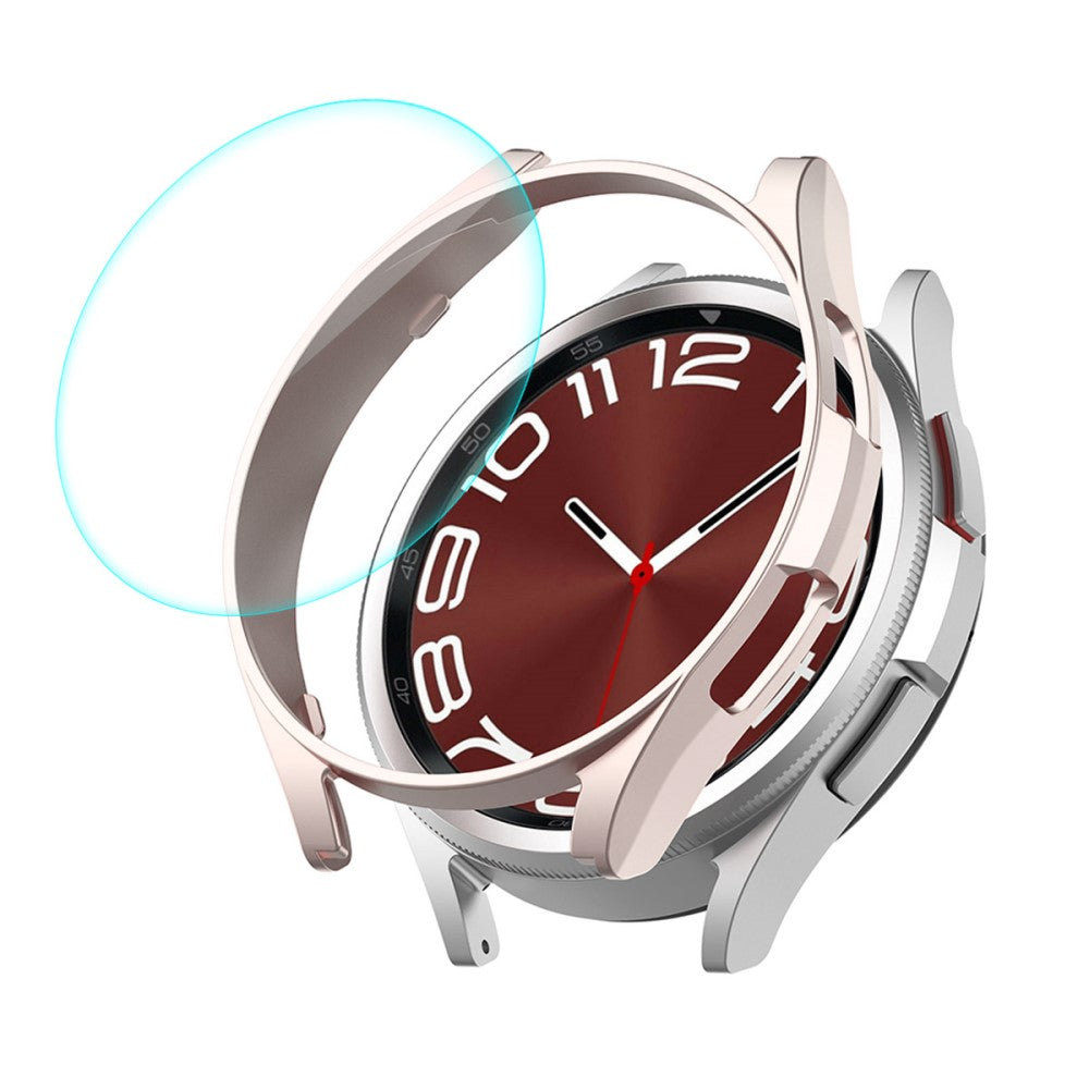 HAT PRINCE electroplated cover with tempered glass for Samsung Galaxy Watch 6 Classic (47mm) - Starlight#serie_3
