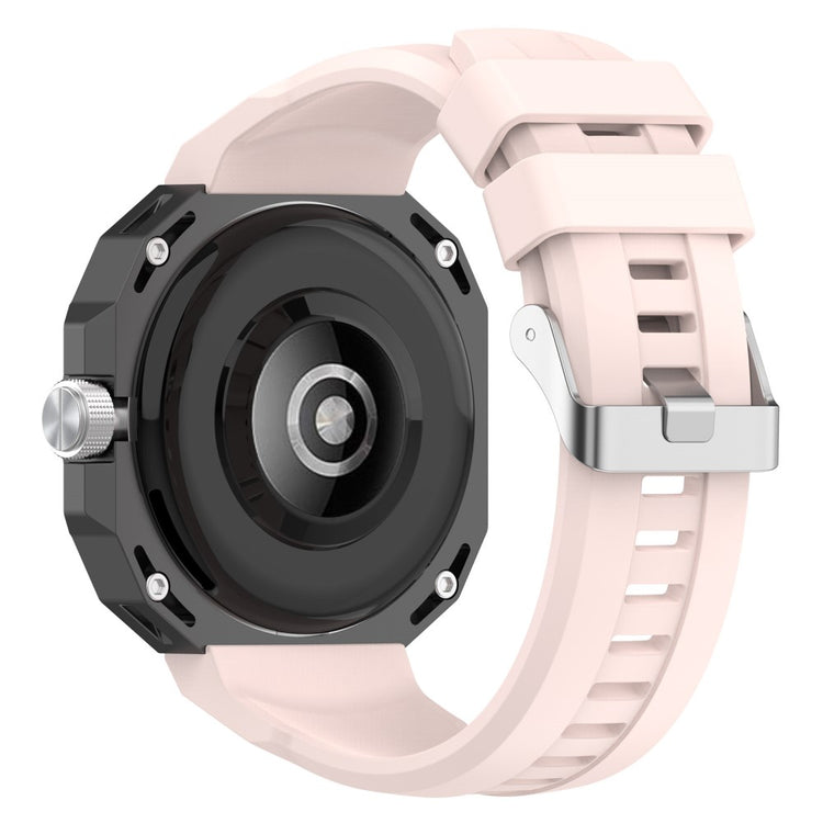 Rigtigt Fint Silikone Rem passer til Huawei Watch GT Cyber - Pink#serie_7