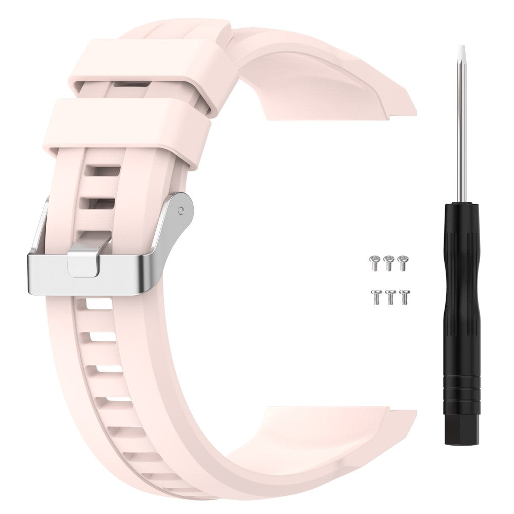 Rigtigt Fint Silikone Rem passer til Huawei Watch GT Cyber - Pink#serie_7